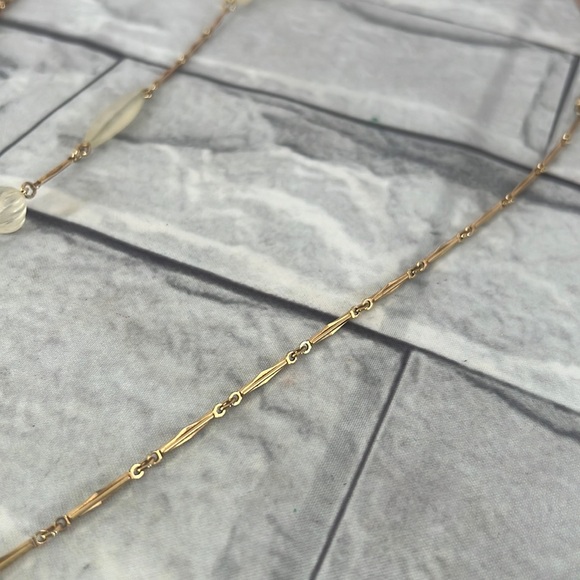 Sarah Coventry bundle of 2 gold tone beaded necklaces - Picture 6 of 9